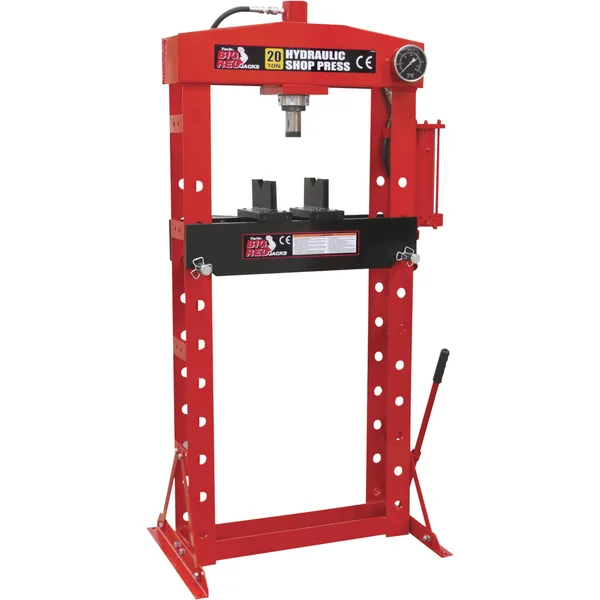 Representative photo: Torin Big Red 20-Ton Hydraulic Shop Press