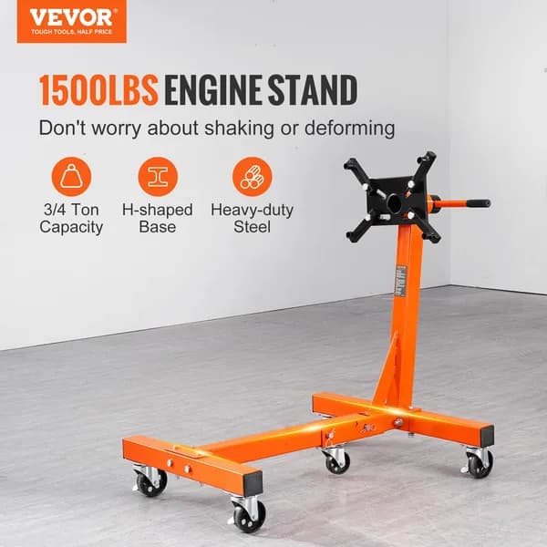 Representative photo: VEVOR 1500 lbs Engine Stand