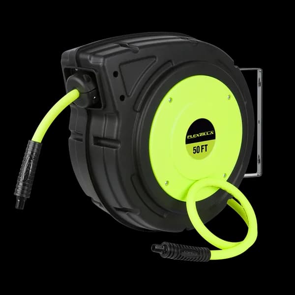 Representative photo: Flexzilla Retractable Air Hose Reel