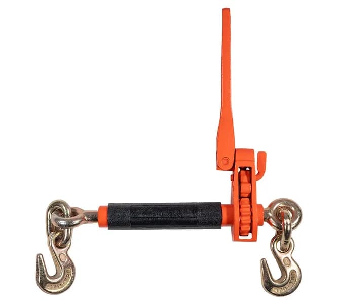 Representative photo: Hi‑Viz Orange Quick Ratchet Chain Binder