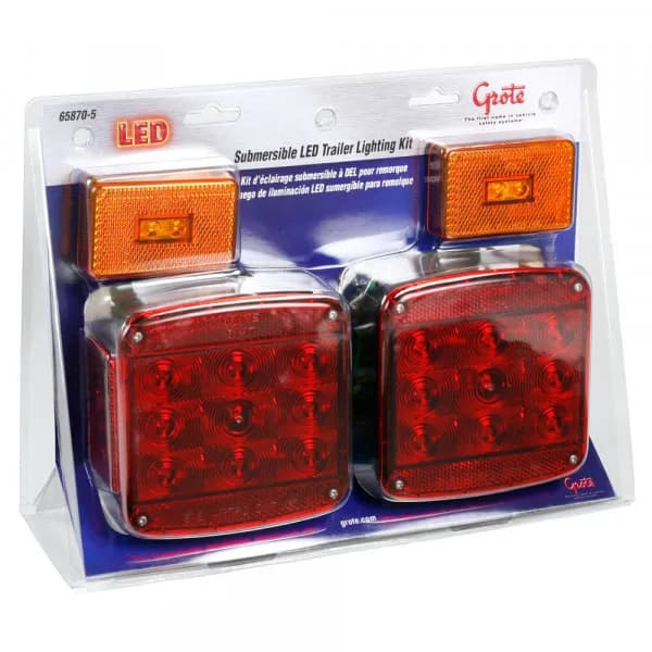 Representative photo: Grote Submersible LED Trailer Lighting Kit