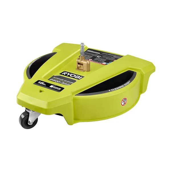 Representative photo: RYOBI 15" 3400 PSI Gas Surface Cleaner