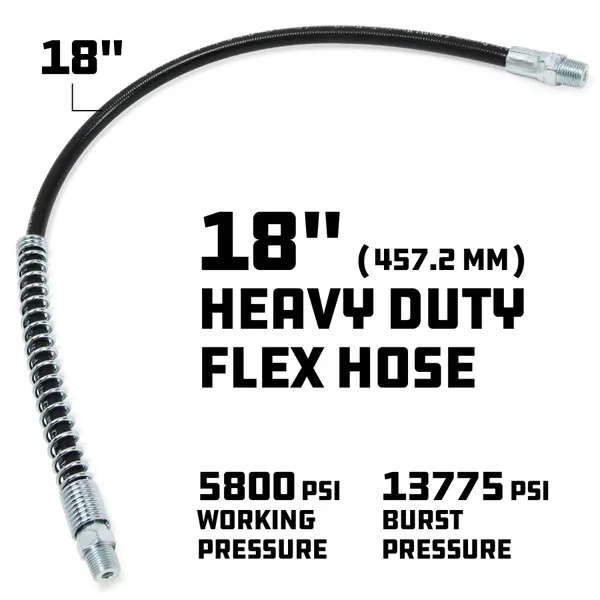 Representative photo: 18-Inch Heavy Duty Flex Hose