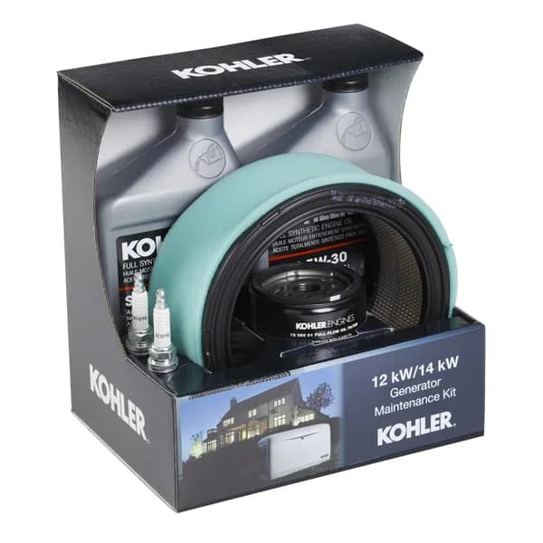 Representative photo: Kohler 12/14 kW Generator Maintenance Kit